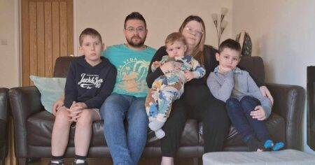 Family ousted from ‘dangerous’ home for Christmas after wall fell in