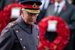 King to lead Remembrance service at Cenotaph one day after far-right violence
