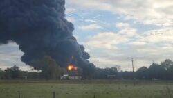 Chemical plant explodes and sets off massive plume of smoke in Texas