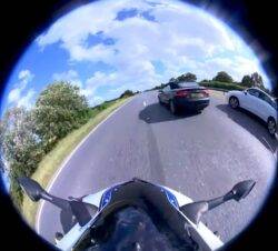 Motorcyclist disqualified after filming himself doing wheelies and speeding at 150mph