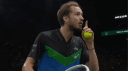 Daniil Medvedev shushes booing fans and refuses to play in Paris Masters meltdown