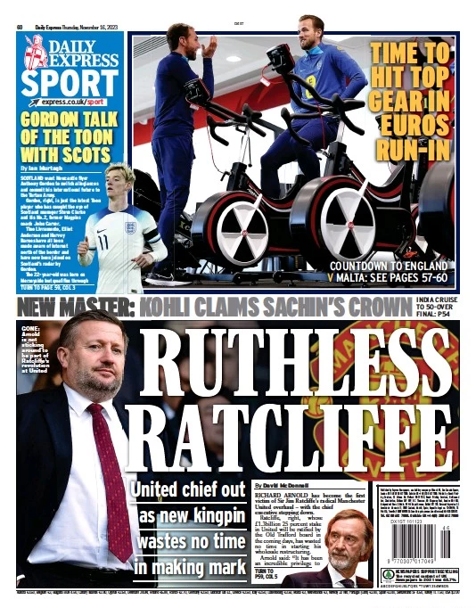 Express Sport - Ruthless Ratcliffe 
