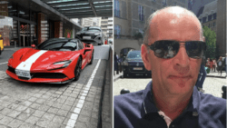 Multi-millionaire’s chauffeur faces £500,000 bill after ‘friend crashed Ferrari’