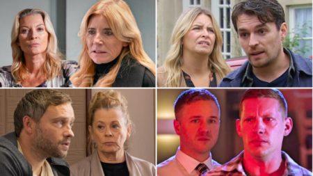 12 soap spoiler pictures: EastEnders shock jail twist in fire horror, Emmerdale Mack makes his final choice, Coronation Street verdict, Hollyoaks discovery