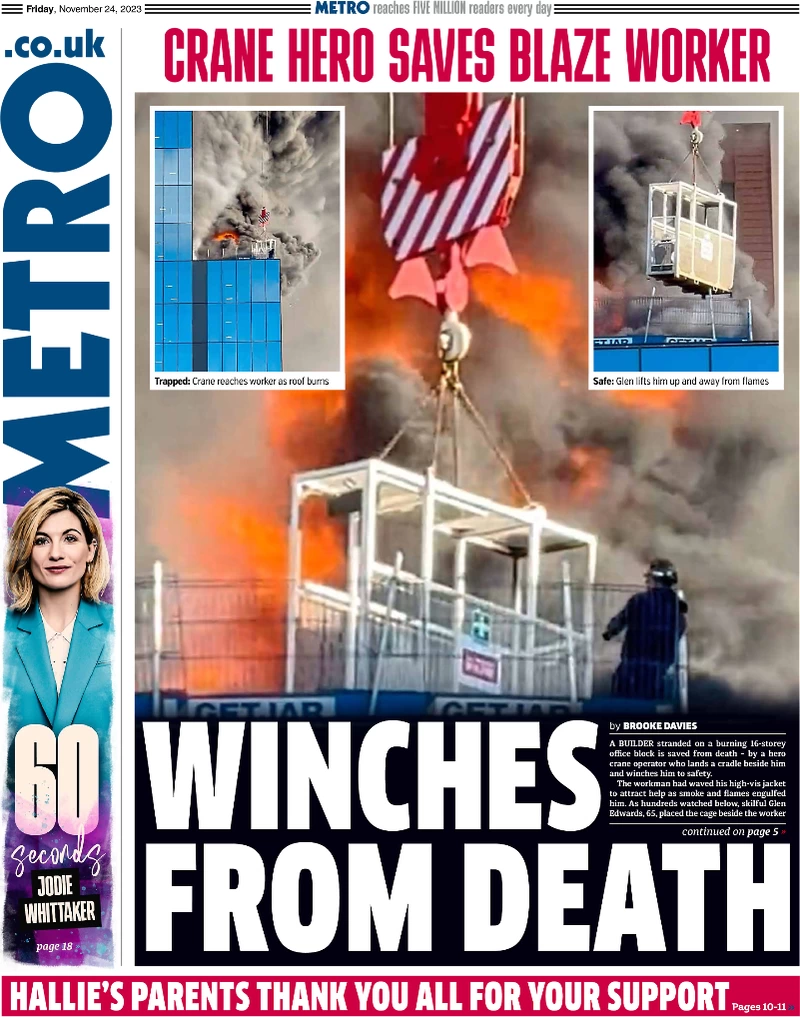 Metro - Winches from death
