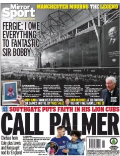 Mirror Sport – Fergie: I owe everything to fantastic Sir Bobby 