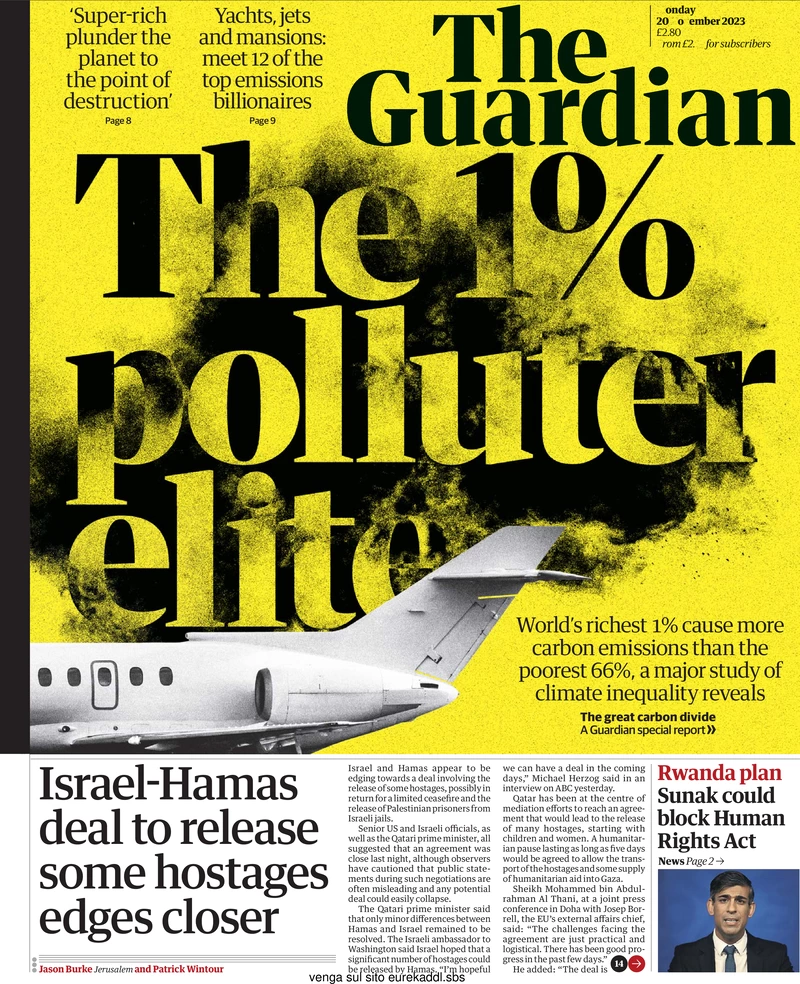 The Guardian - The 1% polluter elite