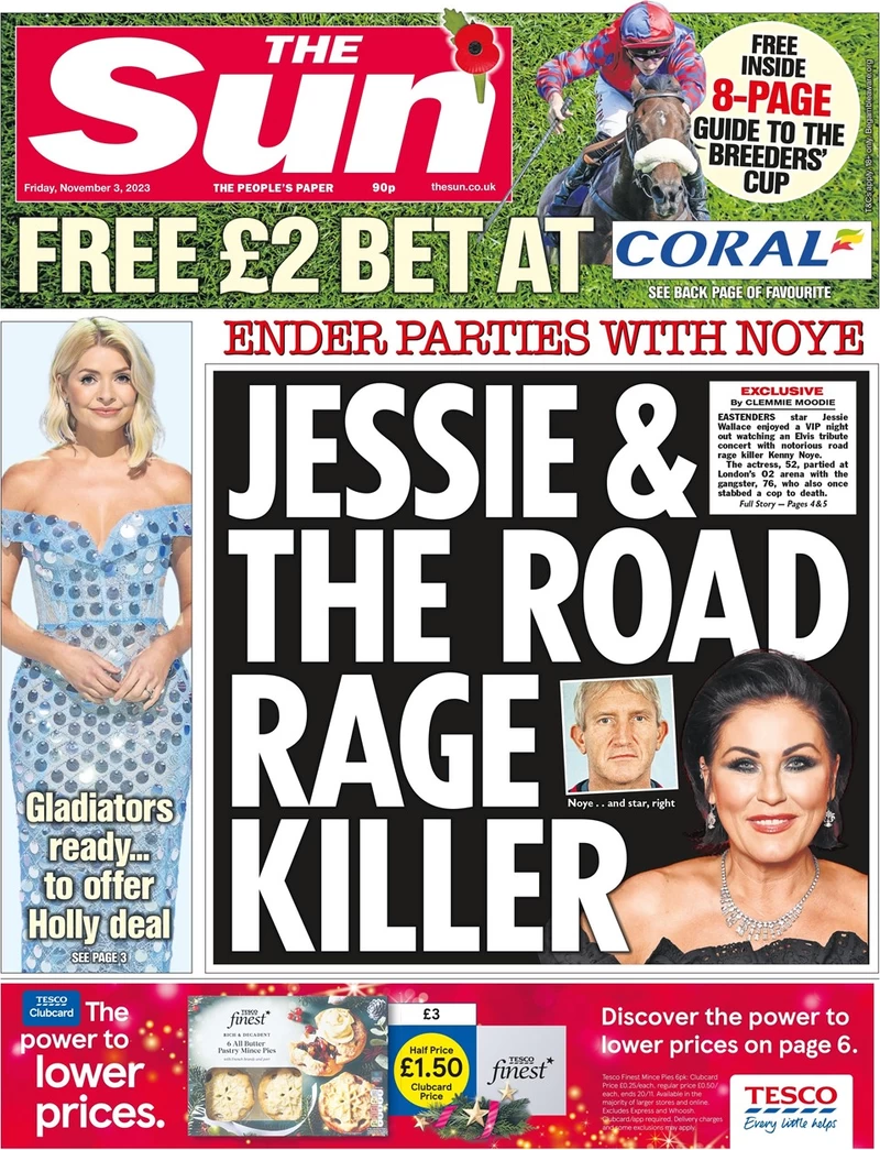 The Sun - Jessie & the road rage killer