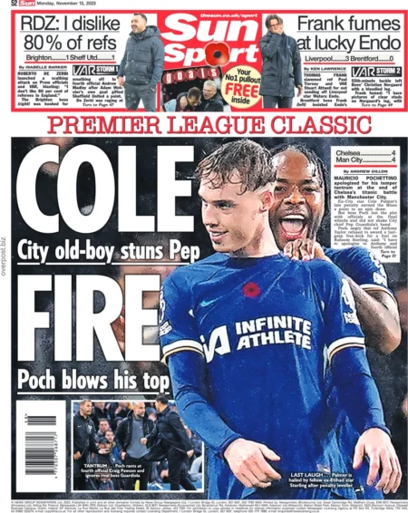 Sun Sport – Premier League classic: Cole Fire