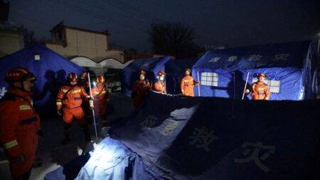 China quake kills more than 100, rescue efforts dire amid freezing conditions