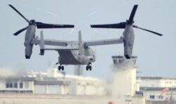 US Navy grounds all Osprey aircraft after 8 died in crash off Japan