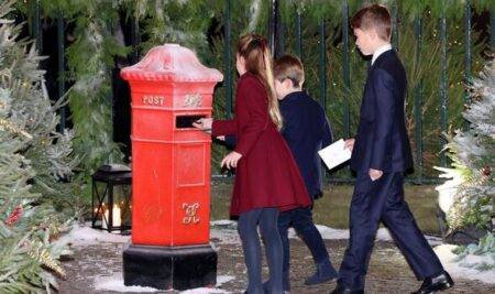 Who’s Tony? Prince George’s Christmas card sparks confusion at tonight’s carol service