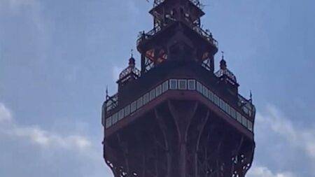 devastating news about Blackpool Tower fire