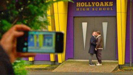 Major twist as Hollyoaks reveals who catches Carter Shepherd and John Paul McQueen kissing in blackmail shock