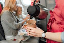 Flight attendant reveals the truly foul reason you should never drink coffee on planes