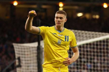 Chelsea eye move for £39m Ukraine international striker amid glowing form