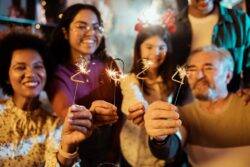 What is the first country to celebrate the New Year?