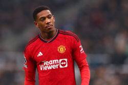 Manchester United discussing contract extension for Anthony Martial and three other players