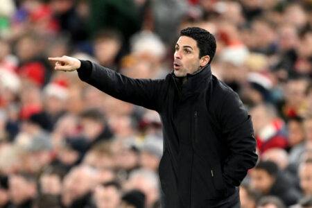 Mikel Arteta names the one thing Arsenal must improve after draw at Liverpool