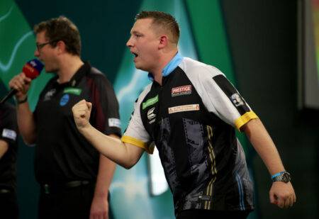 Brilliant Chris Dobey dumps reigning champion Michael Smith out of World Darts Championship