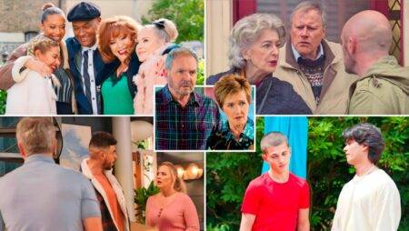 25 soap spoilers for w/c December 4: EastEnders Christmas shock, Coronation Street Evelyn attacked, Neighbours protest, Emmerdale affair exposed, Hollyoaks assault