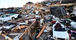 Mom cradling son among six found dead after tornado outbreak