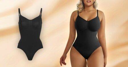 Cinch and smooth your post-Christmas curves with the bodysuit