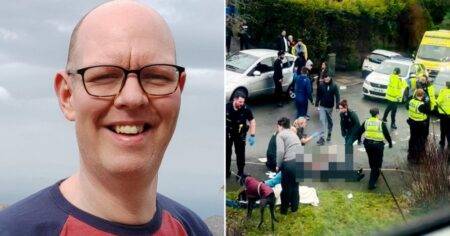 Man killed after car ploughed into crowd was a Good Samaritan helping a stranger