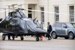 Sunak ‘personally intervened’ to keep £40,000,000 VIP helicopter contract