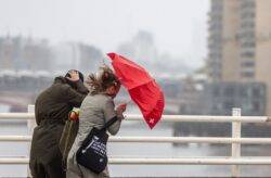 Met Office issues fresh weather warnings for heavy rain and 70mph winds