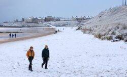 Three weather warnings in place after UK shivered through -10°C temperatures overnight