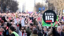 Thousands protest in Belgrade in biggest rally yet against alleged electoral fraud