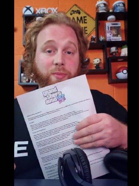 GTA 6 fan has girlfriend sign legal document to let him play the game non-stop