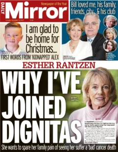 Daily Mirror – Why I’ve Joined Dignitas 