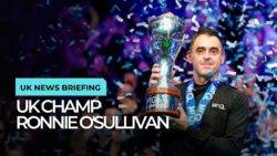 Ronnie O’Sullivan clinches record-extending eighth title vs Ding Junhui