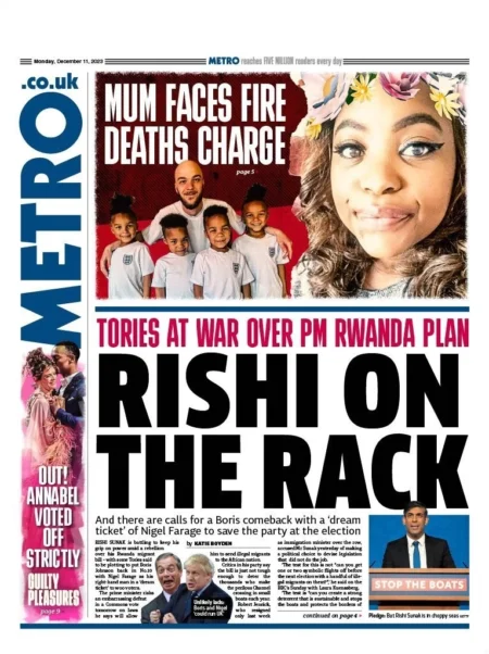 Metro -Rishi on the rack 