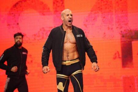 AEW wrestler Claudio Castagnoli shocked by ‘wild’ rumble in Wembley’s Royal Box