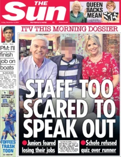 The Sun – Staff too scared to speak out 