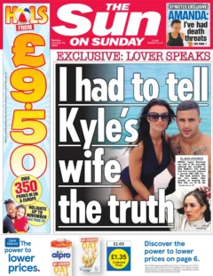 The Sun on Sunday – Kyle Walker exclusive: I had to tell Kyle’s wife the truth