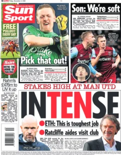 Sun Sport – Stakes High At Man Utd: Intense 