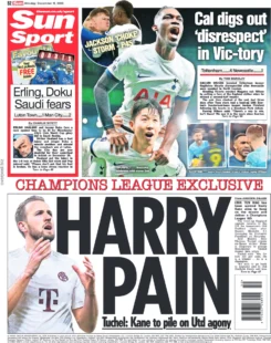 Sun Sport – Champions League exclusive: Harry Pain 