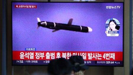 North Korea fires cruise missiles off east coast, Seoul reports