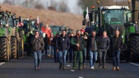 Tractors block major roads in Europe as farmers begin ‘siege of Paris’