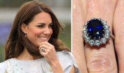 Kate’s engagement ring ‘cleverly’ designed to make it look more expensive – ‘adds £42,000′