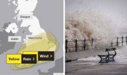 Met Office issues urgent weather warning as Britons brace for 70mph gusts