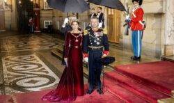New Queen of Denmark Mary beaming at royal banquet hours after Margrethe shock abdication
