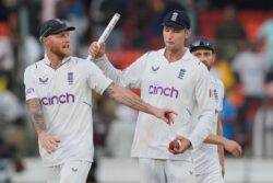 Ben Stokes celebrates England’s remarkable recovery in India