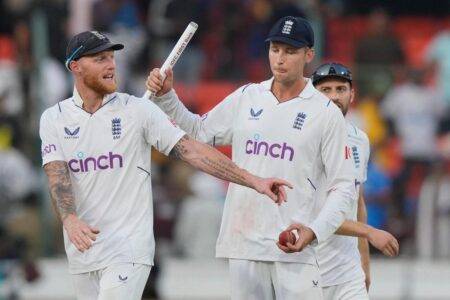 Ben Stokes celebrates England’s remarkable recovery in India