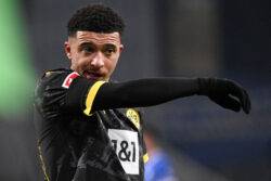Jadon Sancho labelled a ‘lazy f*****’ by heckling fan on Dortmund return