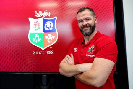 ‘A tremendous honour’ – Andy Farrell named as British and Irish Lions head coach for Australia series
